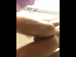 Lightskin teen in the shower