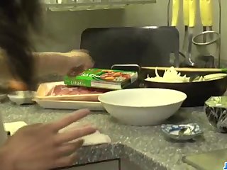 Sex in serious porn style with young Mayu