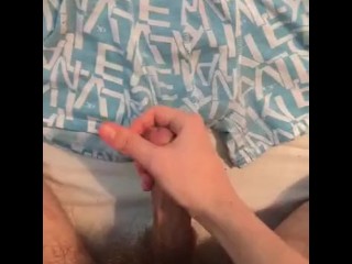 Cums hard on my briefs