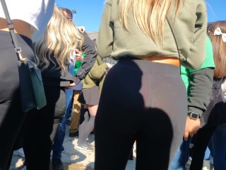 St. Patrick’s Day – PAWG with leggings VTL