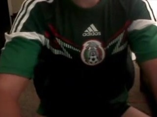 Straight Mexican soccer boy loves anal on cam