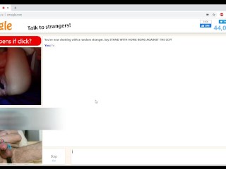 Omegle teen orgasm premature cum
