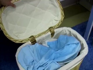 pee on laundry