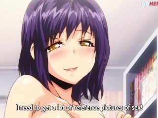 Virgin teen of 18 years get her first orgasm | Anime Hentai