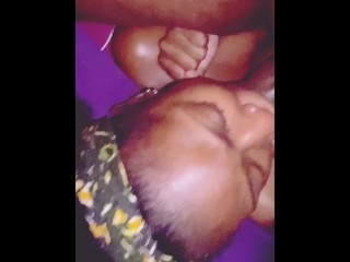 Ebony Angel Wants Me To Cum On Her Face(HUGE FACIAL AT THE END!!!)