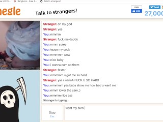 Omegle Shy Girl Shows Tits & Ass