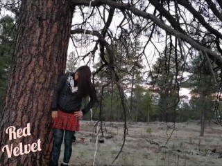 Red Velvet Hanging Wedgie