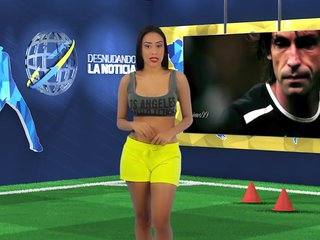 Yuvi Pallares desnud&aacute;ndose por Andrea Pirlo