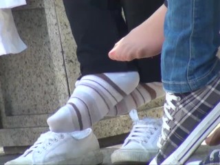 Purple Sock Shoeplay
