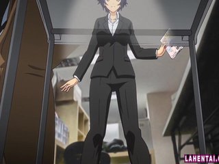 Hentai babe sucks and rides