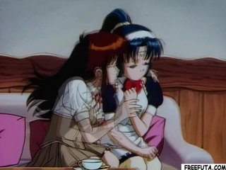 Hentai girl gets fucked by shemale