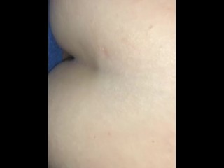 Spinner Friend Playing Bareback at Gloryhole