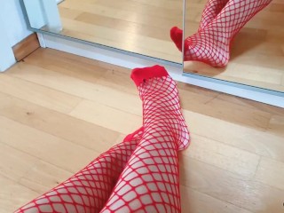 CHALLENGE: which of my stockings will you cum on?