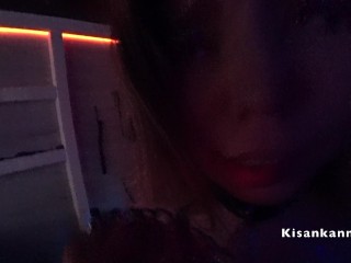 Teen blonde love bdsm and hard deepthroat!