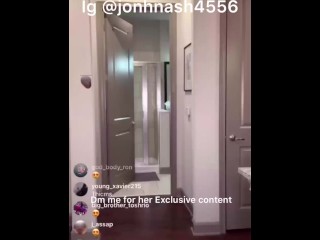 Ig star ms Whopperme nip slip on live must see