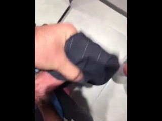 Fuck me tinder slut in changingroom and cum