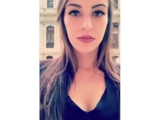 Beautiful young babe smoking sexy corks