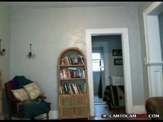 Beautiful teen babe webcam strip dancing