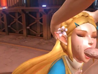 Princess Zelda Blowjob & Facial – True Facials 0.34 Patreon/HenryTaiwan