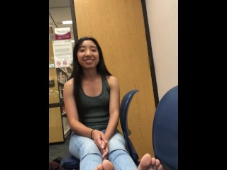 Asian Student Feet and soles