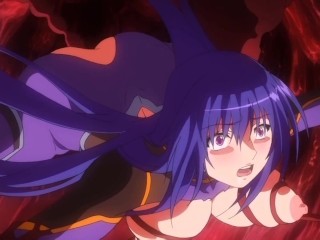 Super Curvy Purple-Hair Anti-Demon Ninja Babe Corrupted by Fat Man Cock! By the End, Worship Cock!!!