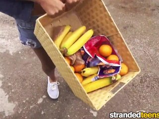 StrandedTeens – Sexy ebony teen loves dick