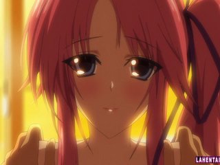 Cute hentai redhead gets fucked