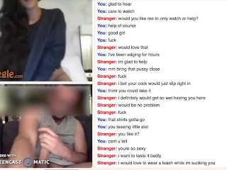 Horny and cute girl on omegle webcam