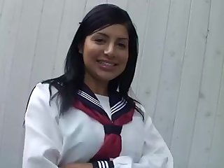 Sativa Rose School Girl Cosplay