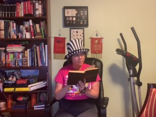 You local Big Titty Loli reading the Communist Manifesto to you