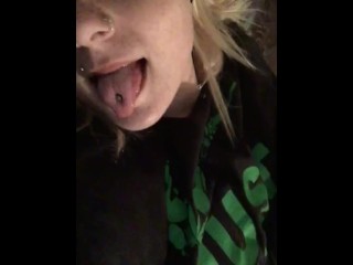 Young blonde big tits want daddys big dick now
