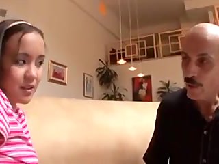 horny teen gets fucked by old perv