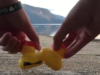 QUACK ME AT THE BEACH