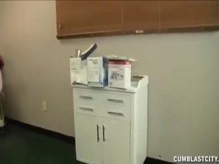 Teen nurse loves big cocks