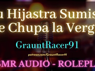 Tu Hijastra Chupa tu Verga Erecta y se Traga tu Leche – ASMR Audio Roleplay