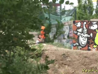 young german couple public sex