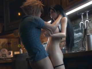 Tifa x Cloud 7th Heaven (Animation W/Sound)