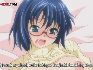 the nerdy girl with huge tits | Hentai uncensored