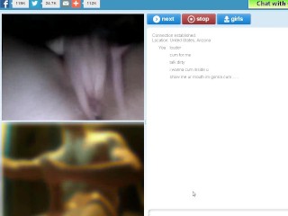 Babe masturbates hard on Chatrandom (with audio)