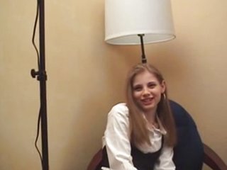 Sexy eighteen year old sucking cock