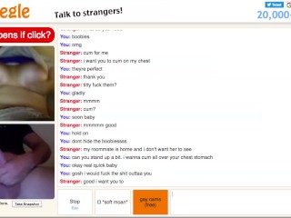 Omegle Girl Gets Naughty With Roommate In The House
