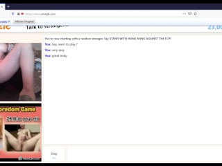 she finished the omegle game
