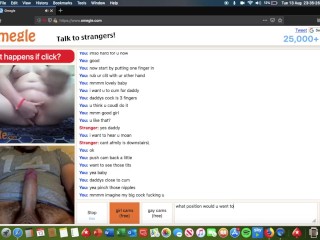 Omegle Ginger 19 YO , Listens to daddys orders Audio
