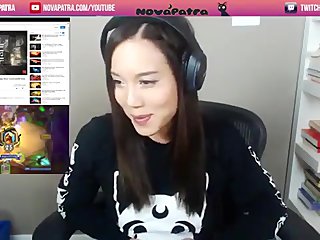 Gamer Girl NovaPatra Forgets To Turn Off The Stream