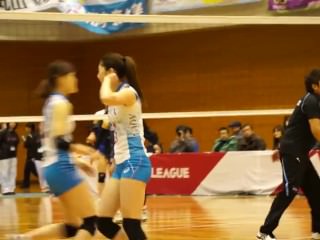 Japanese women’s volleyball ass