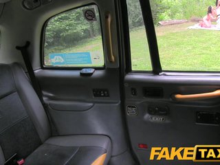 Fake Taxi Driver gets lucky at dogging site