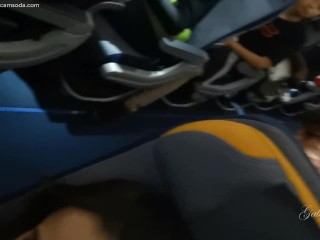 So I’m in a 11hr flight, what do I do?Touch myself with strangers around☺