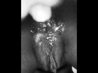 Gaping Creamy Black Hole