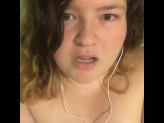BBW WHORE JOI CUM DOWN MY THROAT!