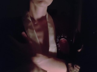 Teasing teen ASMR boob massage